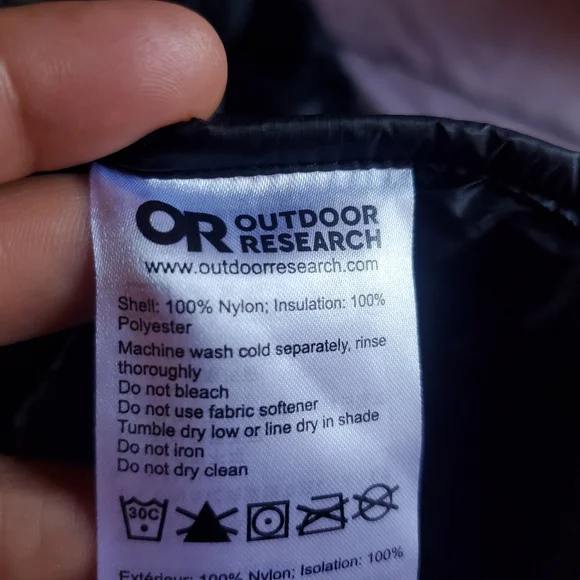 SuperStrand LT Insulated Hoodie Water Resistant Windproof Packable Quilted Large - Picture 8 of 11